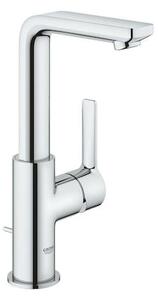 Vysoká umyvadlová baterie GROHE Lineare s výpustí chrom 23296001