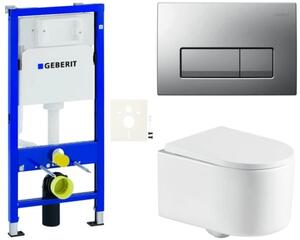 Závěsný WC set Geberit do lehkých stěn / předstěnová SAT SIKOGESTOR72D50