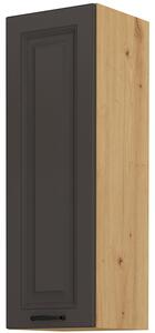 Horní kuchyňská skříňka Sheila 30 G 90 1F (dub artisan + grafit)