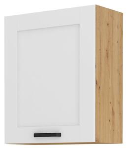 Horní kuchyňská skříňka Lucid 60 G 72 1F (dub artisan + bílá)
