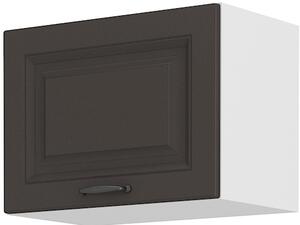 Horní kuchyňská skříňka Sheila 50 GU 36 1F (bílá + grafit)