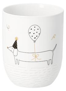 Porcelánový hrnek Dachshund Ballon