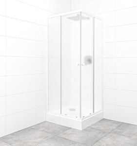 Set sprchového koutu a vaničky, čtverec 80x80 cm Multi Basic SIKOBKMUQ80CH0