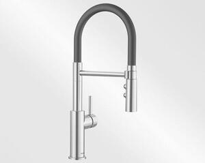 Dřezová baterie Blanco Catris-S Flexo nerez imitace 525792