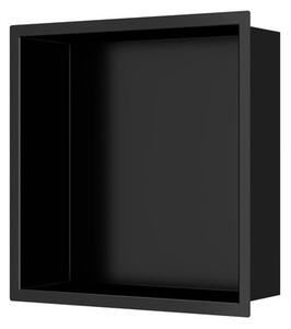Vestavná polička SAT Aurum černá matná 33x33 cm SATAURN3030MB