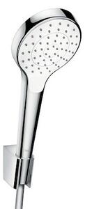 Sprchová hlavice s hadicí Hansgrohe Croma Select bílá/chrom 26410400