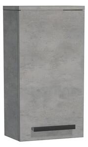 Koupelnová skříňka nízká SATCube Way 32,5x63x20 cm beton CUBE3CHH32BE