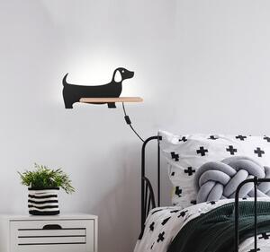 Černé dětské svítidlo Dog – Candellux Lighting