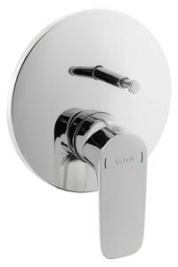 VitrA S50 Sprchová a vanová baterie včetně podomítkového tělesa; SIKOBVIS50215PACK
