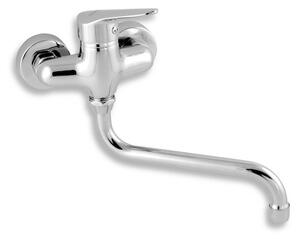 Dřezová baterie Novaservis Titania Iris New s otočným ramínkem 100 mm chrom 94474/T.0