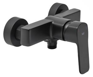 Sprchová baterie SAT Cube Way bez sprchového setu 150 mm černá matná CU268C