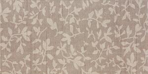 Dekor Rako Textile hnědá 20x40 cm mat WADMB113.1