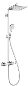 Sprchový systém Hansgrohe Crometta E na stěnu s termostatickou baterií chrom 27271000