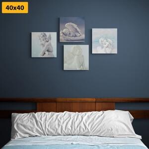 Set obrazů nebeská harmonie - 4x 40x40 cm