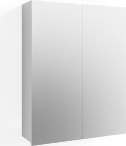 Koupelnová zrcadlová skříňka Vicco Fredd Bílá vysoký lesk 60 x 77 cm, Model 30381
