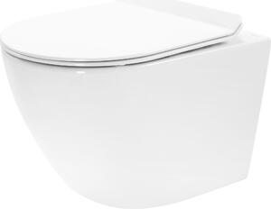 Závesné WC Misa Rea CARTER Slim White