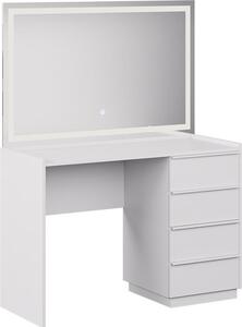 Toaletní stolek Vicco Viktoria Bílá 110 cm 2 díly, Model 59331