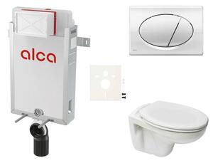 Cenově zvýhodněný závěsný WC set Alca k zazdění + WC Ceramia S-Line Pro SIKOAP2