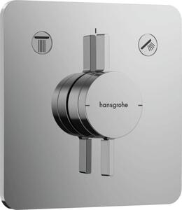 Sprchová a vanová baterie Hansgrohe DuoTurn Q bez podomítkového tělesa chrom 75414000