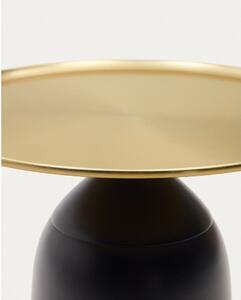 Kovový kulatý odkládací stolek ø 52 cm Liuva – Kave Home
