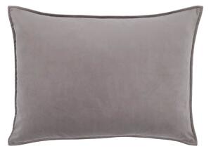 Sametový povlak na polštář Aix Thunder Grey 50 × 70 cm