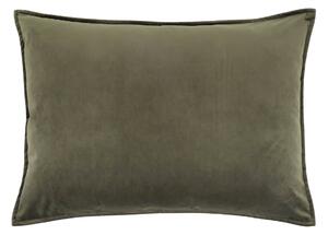 Sametový povlak na polštář Aix Olive 50 × 70 cm