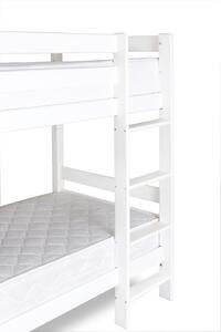Patrová postel Masterwood LENNY V140 - masiv buk bílá