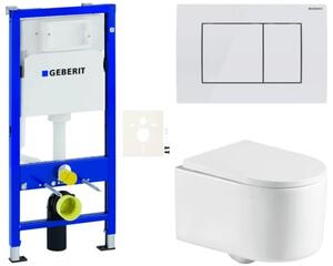 Závěsný WC set Geberit do lehkých stěn / předstěnová SAT SIKOGESTOR72D30
