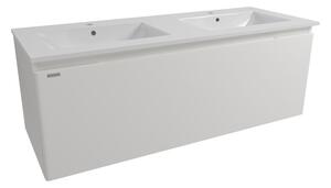 Koupelnová skříňka s umyvadlem Naturel Ancona 120x45x46 cm bílá ANCONA2120DVB