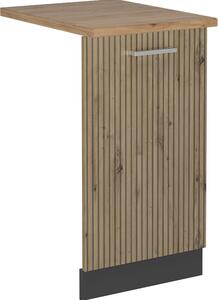Čelní panel myčky Vicco R-Line Řemeslný dub 45 cm , PD Dub, Model 55137