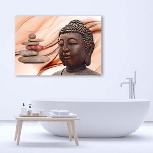 Obraz na plátně Buddhův kámen - 90x60 cm