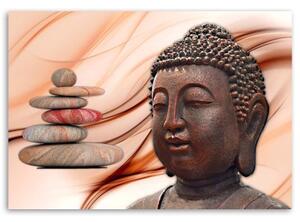 Obraz na plátně Buddhovy kameny - 60x40 cm
