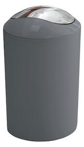 Odpadkový koš volně stojící Kleine Wolke Glossy 5 l antracit lesk 5063901858