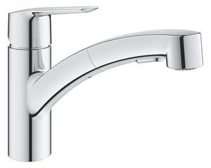 Dřezová baterie GROHE Start s otočným ramínkem, 2 proudy chrom 30531001