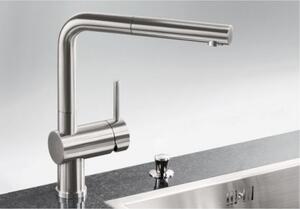 Dřezová baterie Blanco Linus - S s vytahovací sprškou chrom 512402