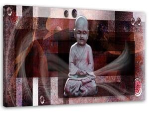 Obraz na plátně Abstraktní Buddha Zen Spa - 100x70 cm