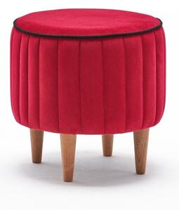 Atelier del Sofa Taburet Lindy Puf - Red, Červená