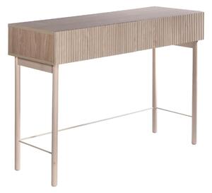 Selsey Nolie - toaletní stolek se 2 zásuvkami, dubový vzhled, 110 cm