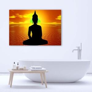 Obraz na plátně Východ slunce Buddhy - 60x40 cm