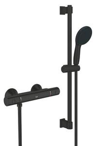 Sprchová baterie GROHE Precision Start se sprchovým setem 150 mm černá matná 345972431