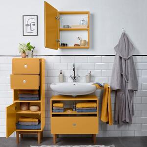 Hořčicově žlutá lakovaná koupelnová skříňka Tom Tailor Color Bath 100 x 40 cm
