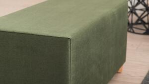 Atelier del Sofa Taburet Lotus - Green, Zelená