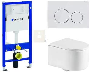 Závěsný WC set Geberit do lehkých stěn / předstěnová SAT SIKOGESREX72D20