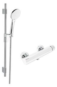 Sprchová baterie SAT Evolution se sprchovým setem 150 mm chrom SATBSEVO268SET