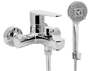 Vanová baterie Novaservis Titania Fresh Eco se sprchovým setem 100 mm chrom 96025,0E