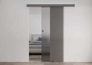 Interiérové dveře Naturel Glasa posuvné 70 cm dark Grey čiré GLASA1G70PO