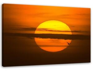 Obraz na plátně Západ slunce - 100x70 cm