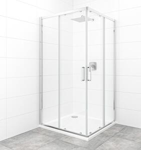 Sprchový kout čtverec 100x100 cm SAT TEX SATBKTEXQ100CRT