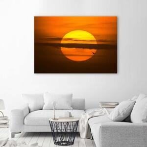 Obraz na plátně Západ slunce - 60x40 cm