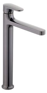 Vysoká umyvadlová baterie SAT Dark bez výpusti PVD Gun Metal SATBSDA285P